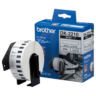 BROTHER DK-2210 ピータッチ専用 DKテープ長尺紙テープ