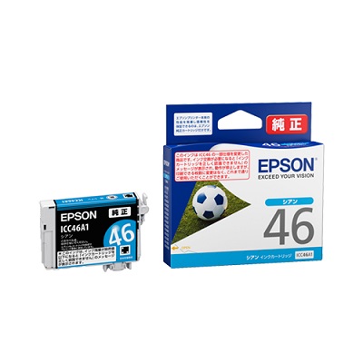 EPSON ICC46A1 インクカートリッジ シアン 純正