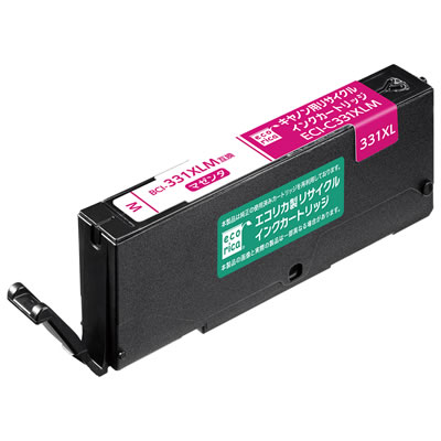 エコリカ ECI-C331XLM リサイクルインク マゼンタ