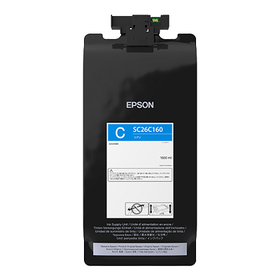 EPSON SC26C160 SureColor用 インクパック シアン 純正