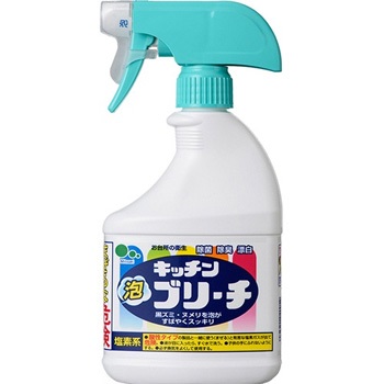 ミツエイ 040054 泡キッチンブリーチ 本体 400ml 1本