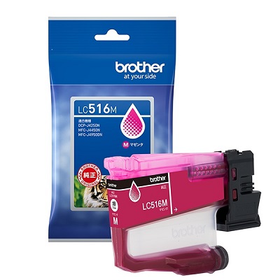 BROTHER LC516M インクカートリッジ マゼンタ 純正