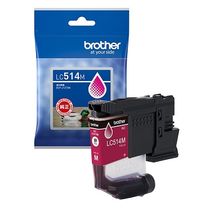 BROTHER LC514M インクカートリッジ マゼンタ 純正