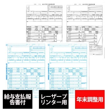 単票源泉徴収票 汎用品 令和7年度版 （OBC対応）