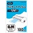 TN-5NC100 ラミネートフィルム 名刺サイズ グロスタイプ（つや有り） 150μ 汎用品 (412-1558) 1パック＝